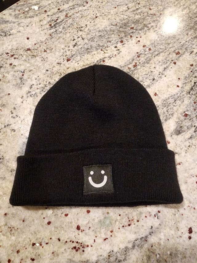 Adult fit smiley hershel hat in excellent condition