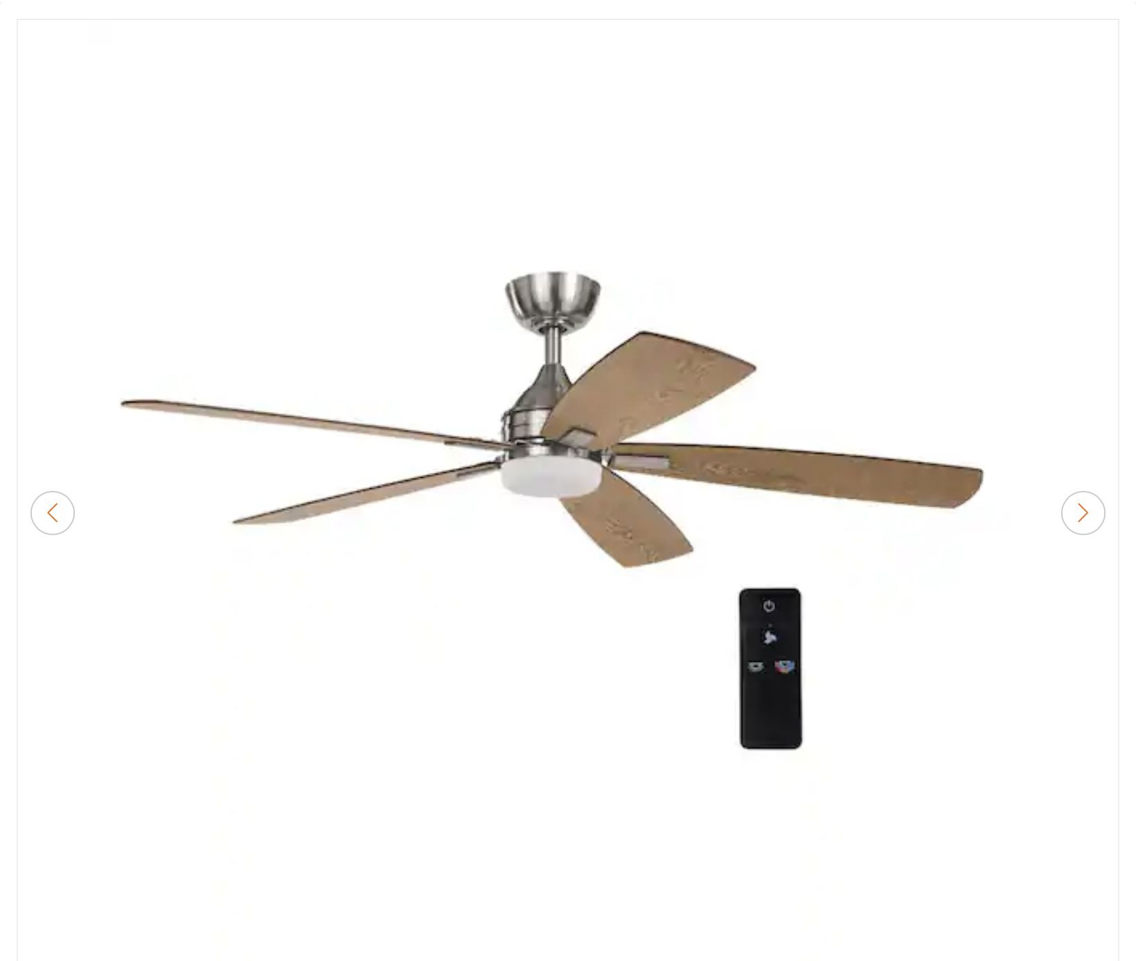 Home Decorators Collection Beckford 52" Ceiling Fan w/ LED