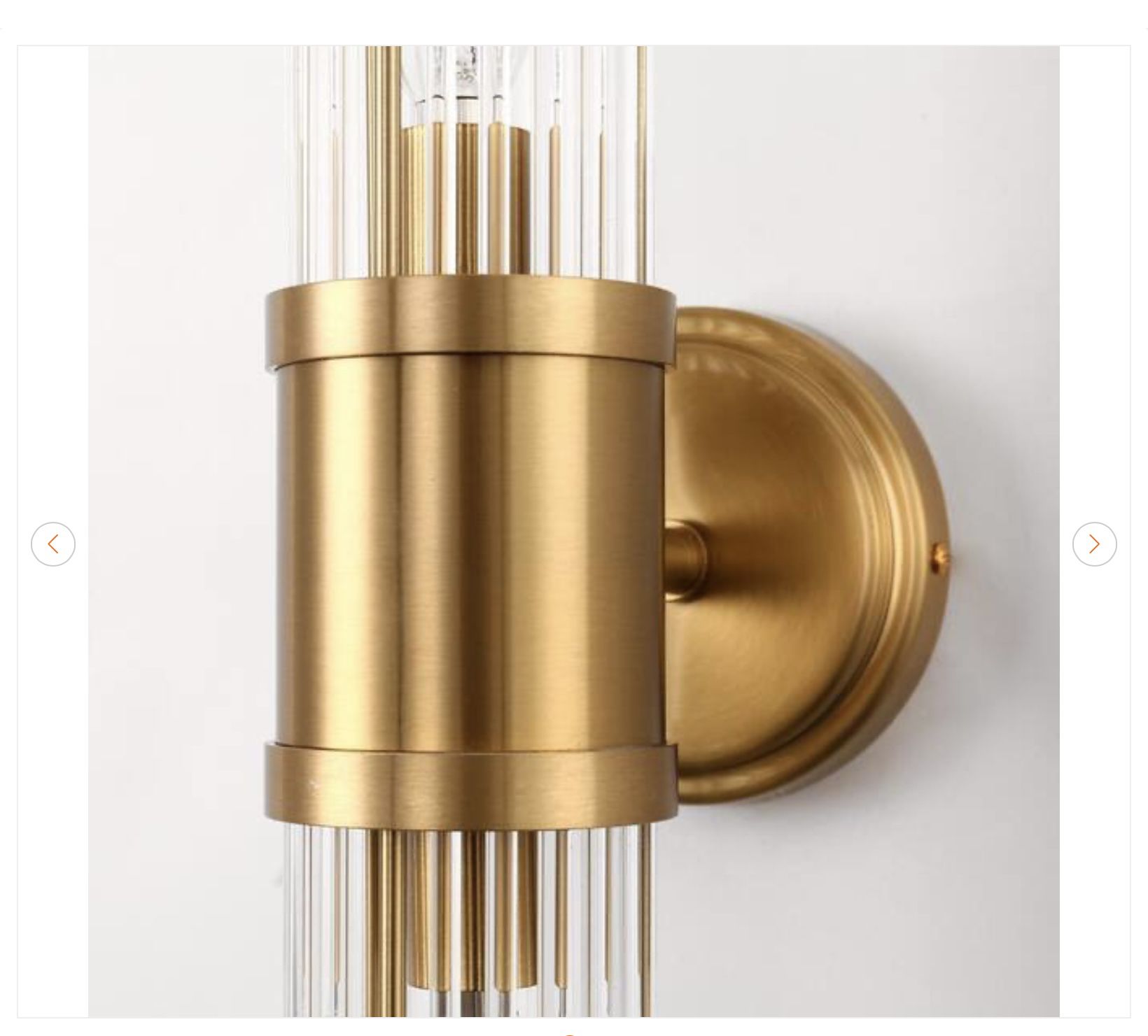 2-Light Crystal Vanity Light - YANSUN - photo 4