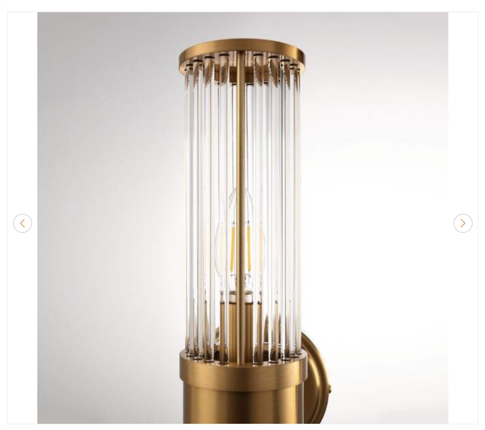 2-Light Crystal Vanity Light - YANSUN - photo 5