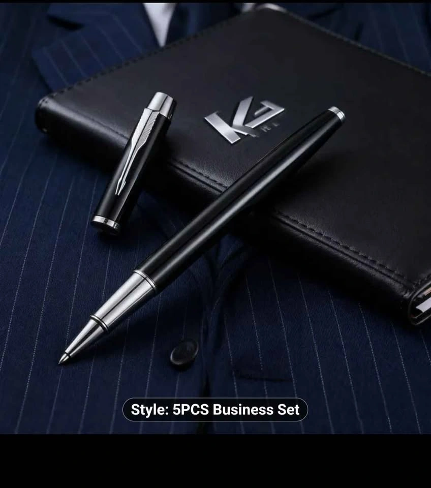 Elegant Luxury Gift Set: Watch, Wallet, Glasses, Pen, Key Ring - photo 5