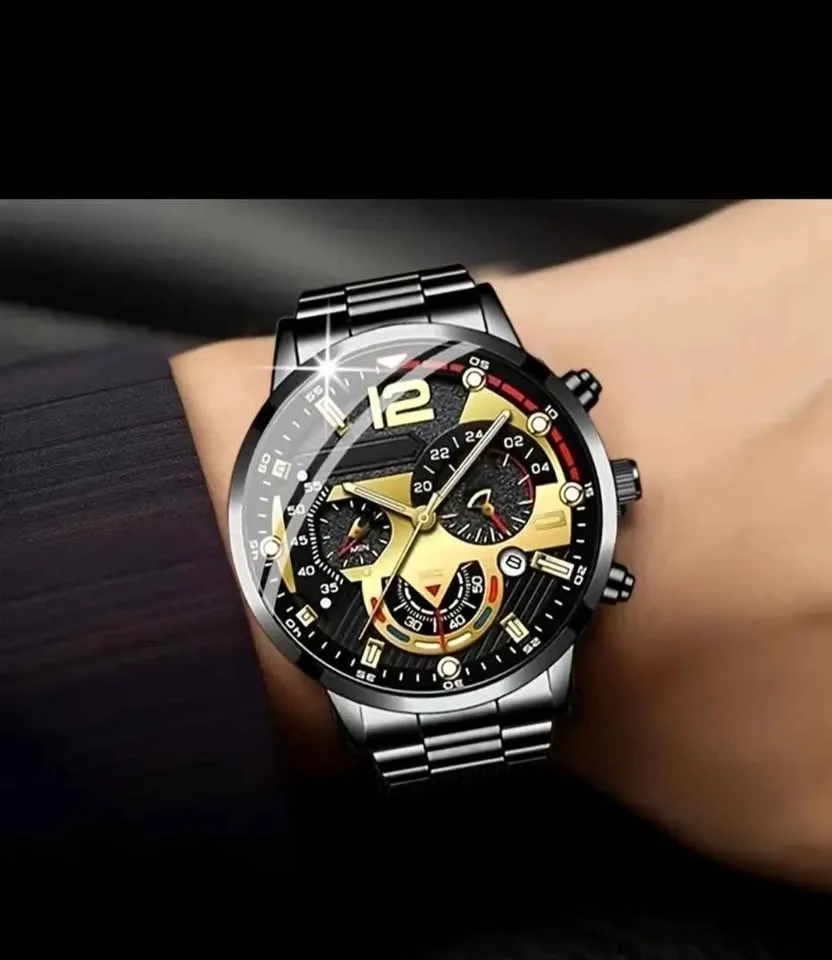 Luxury Gift Set: Watch, Wallet, Glasses, Pen, Keychain - photo 3