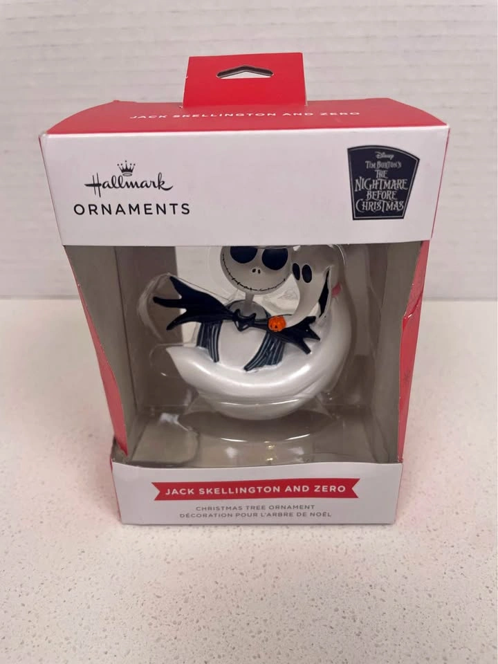 Hallmark Ornaments Jack Skellington & Zero