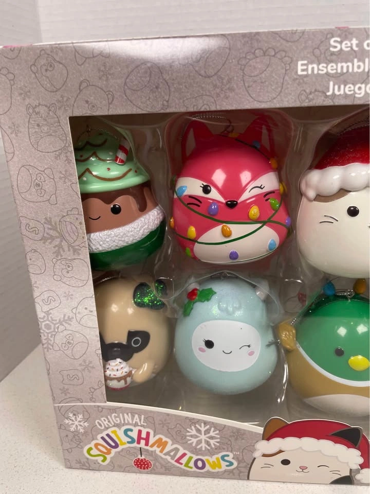 Original Squishmallows 10-Pack Christmas Ornaments - photo 2