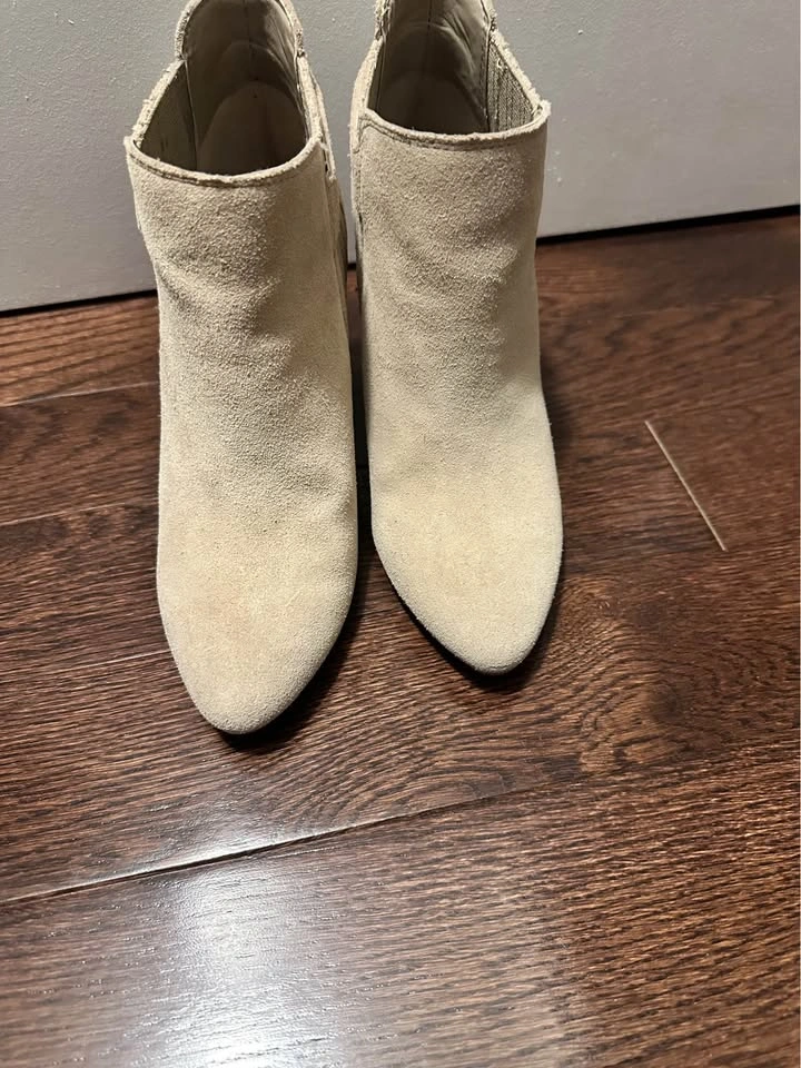 Guess Tan Suede Buckle Ankle Boots - photo 3
