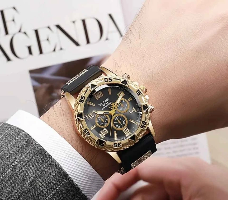 Luxurious Men's Set: Watch, Clipper, Wallet, Glasses, Keychain - photo 5