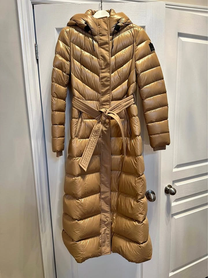 Mackage Women's Long Coat Jacket - Size Small