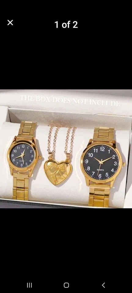 Beautiful couple watch. Some people are not comfortable for all