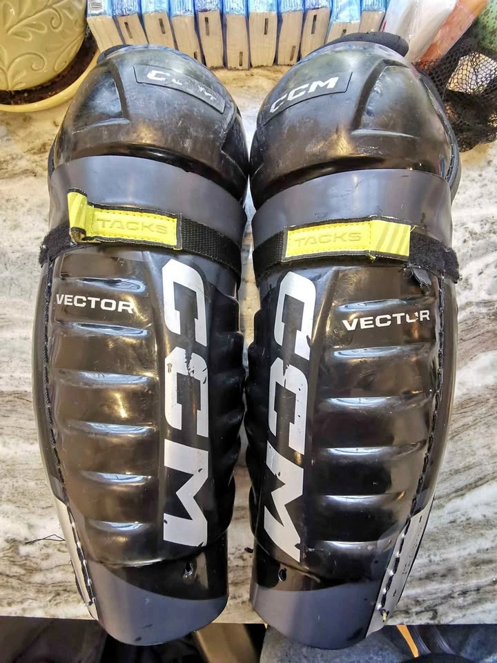 Hockey Equipment Set (Shoulder Pads, Elbow Pads, Shin Guards, Pa