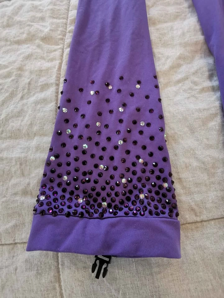 Fleece Figure Skating Jacket and Pants Set - photo 2
