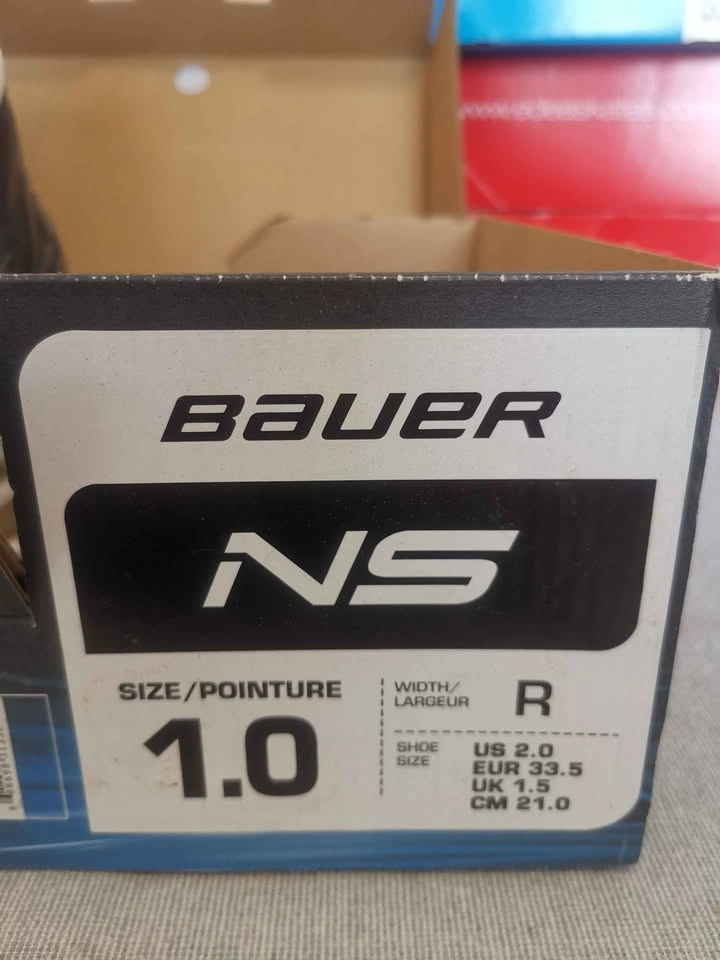 Bauer NS Hockey Skate, Junior - Size 1 - photo 3