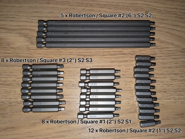 Mastercraft 75-pc Screwdriver Bit Set - S2 Steel - photo 3
