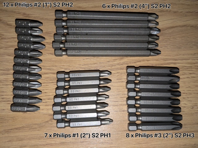 Mastercraft 75-pc Screwdriver Bit Set - S2 Steel - photo 5