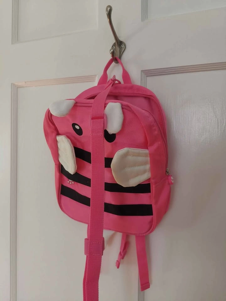 Girl's Toddler Preschool Backpack - Pink Little Bee - photo 2