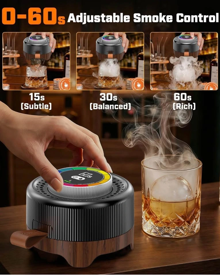 (New) Electric Whiskey Smoker Kit with Adjustable Smoke Control - photo 2