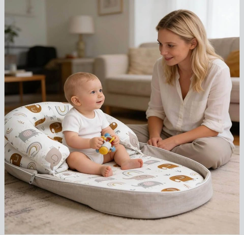 (New) Tummy Time Mat, Foldable for Floor, Couch & Travel - photo 5