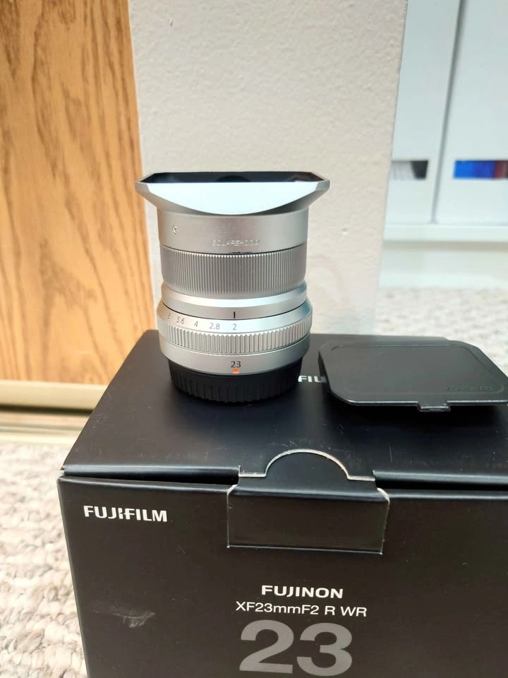 Fujifilm XF 23mm F2 Silver Lens Fuji Fujinon X Mount - photo 2