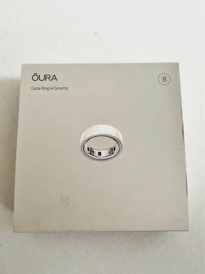 Oura Ring Ceramic NEW Sealed – Cloud & Midnight Sizes 8,9,10