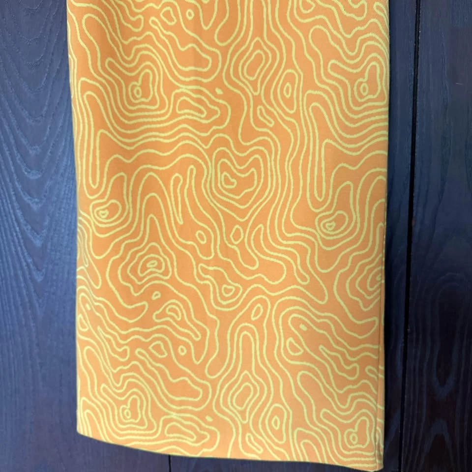 Zara printed midi skirt with ties and cutout size S - photo 2