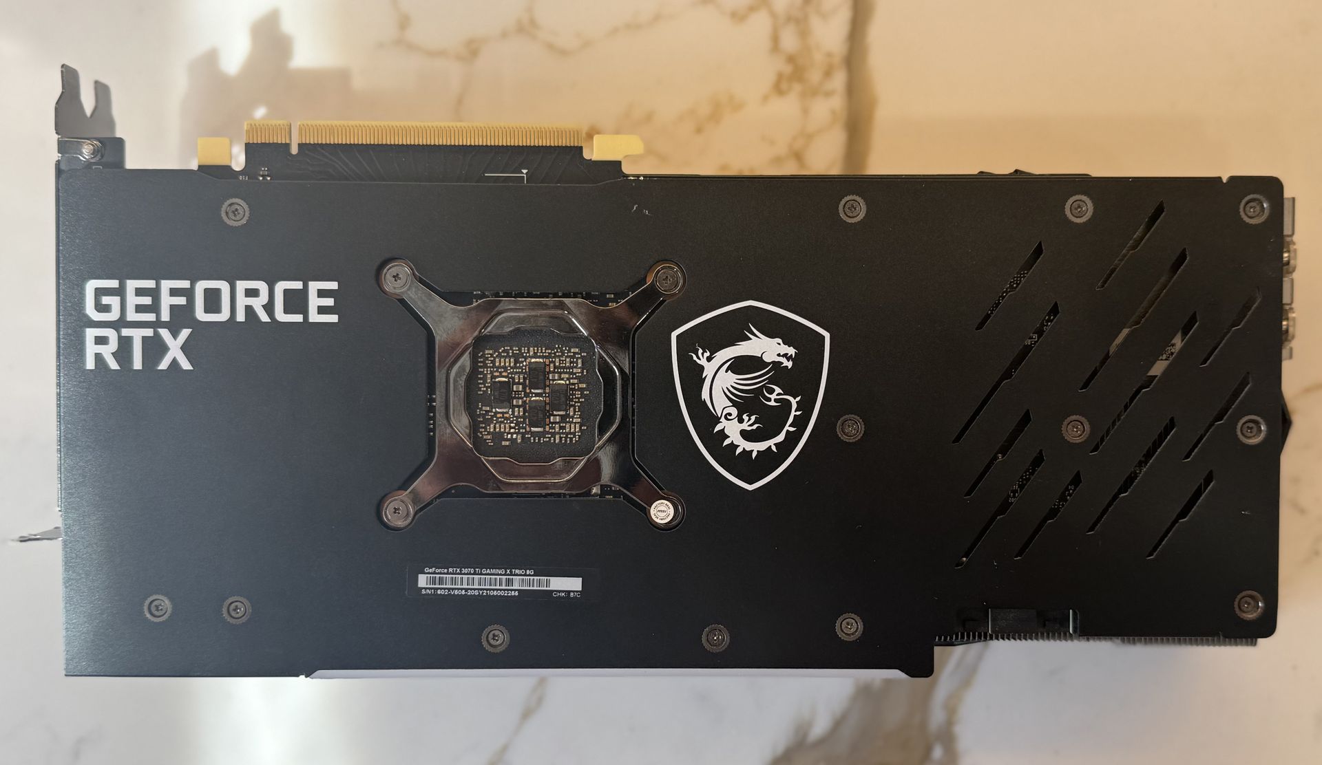 MSI RTX 3070 Ti GAMING X TRIO 8GB GDDR6X - photo 4