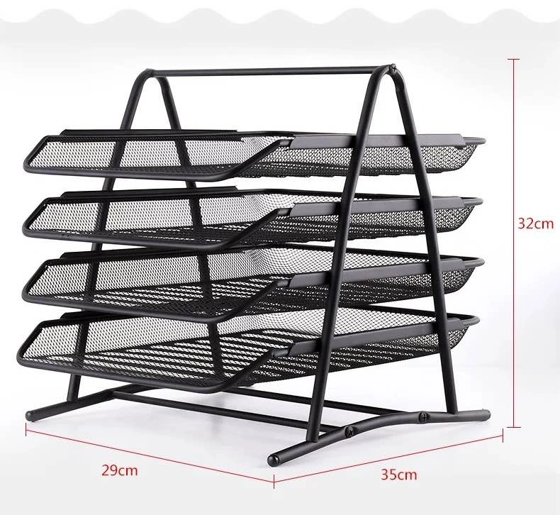 4-Tier Letter Tray Desk Organizer - photo 3