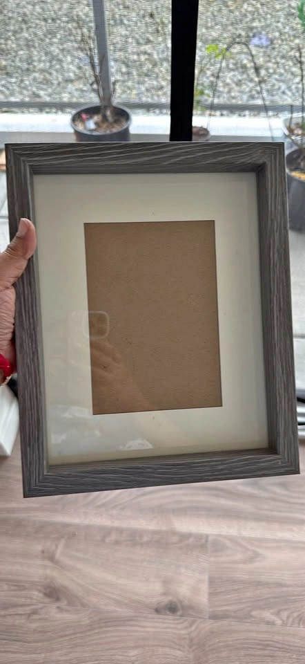 Wooden Grey Photo Frame