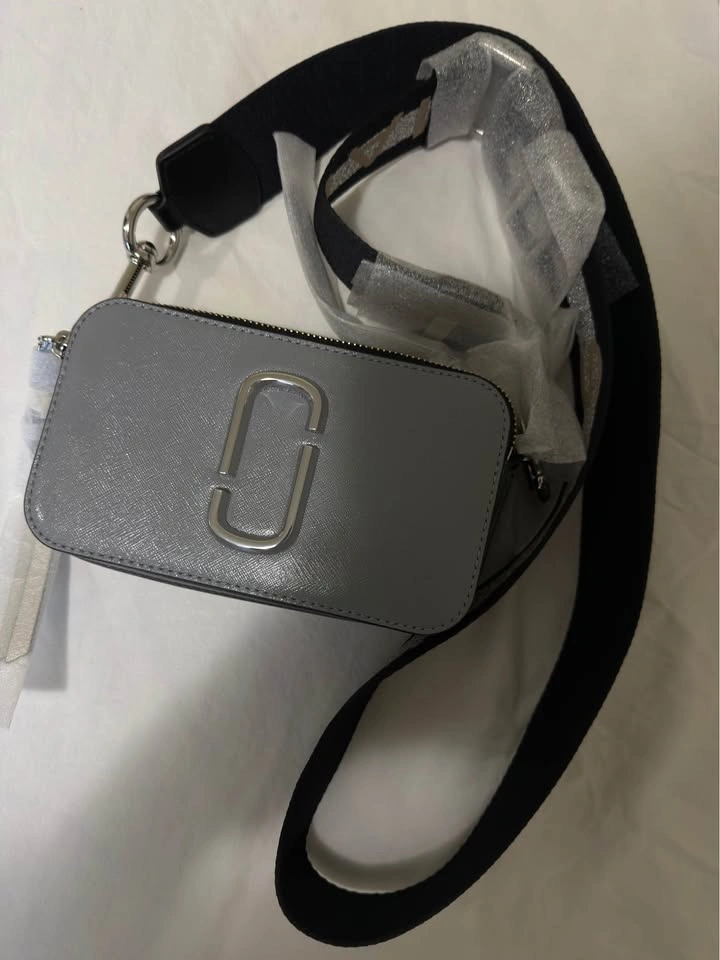 Marc Jacobs The Snapshot Bag - Glossy Gray - photo 2