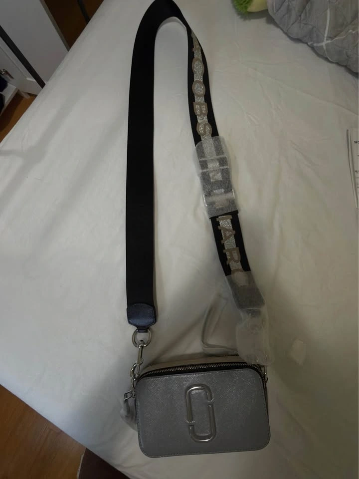 Marc Jacobs The Snapshot Bag - Glossy Gray - photo 3