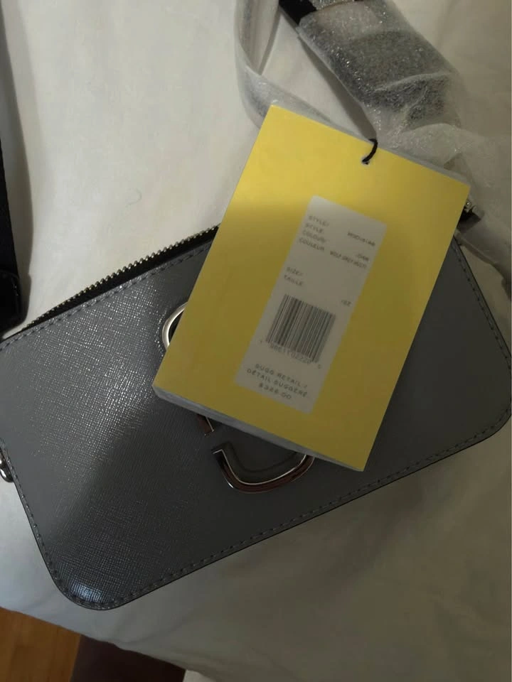 Marc Jacobs The Snapshot Bag - Glossy Gray - photo 5