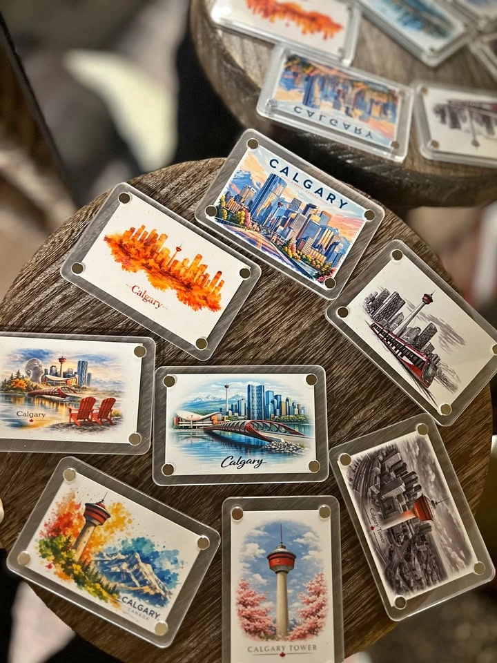 🇨🇦 Premium Canada Travel Fridge Magnets! ✨