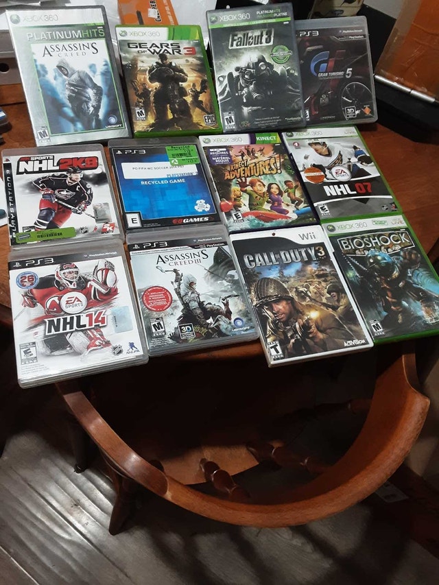 Used Video Games for Xbox 360, PS3, Wii, PC