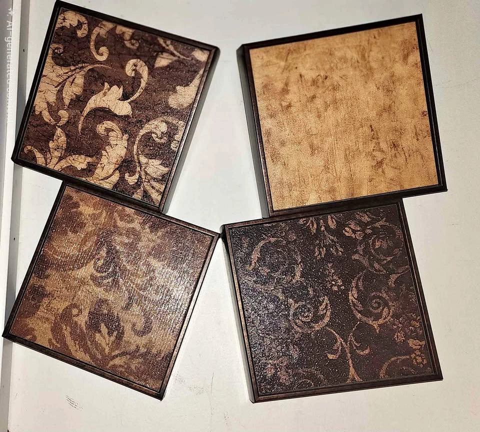 Wooden box decor