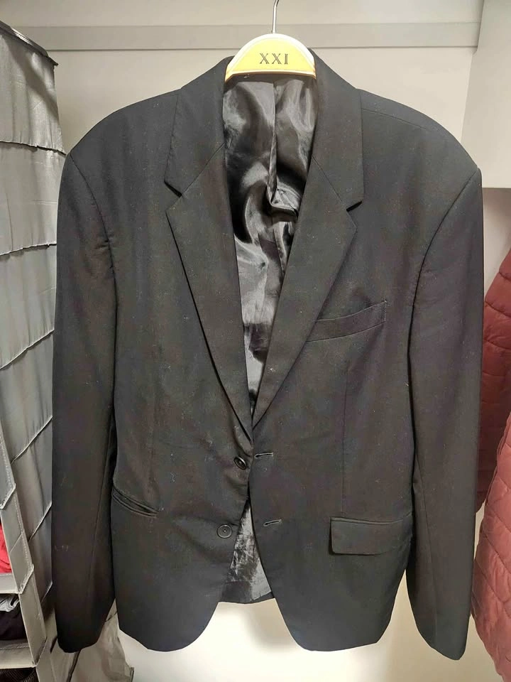Zara Black Blazer Jacket USA 42