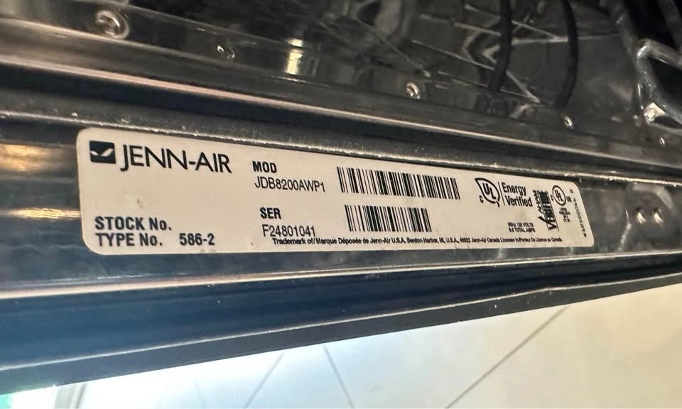 Jennair Dishwasher Circuit Control Board Model JDB8200AWP1 - photo 2