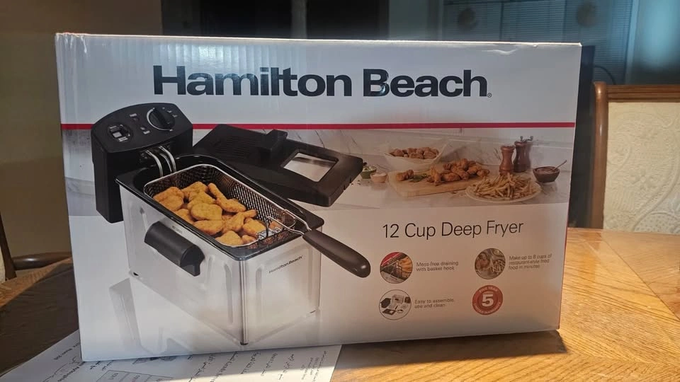Hamilton Beach 12 Cup Deep Fryer
