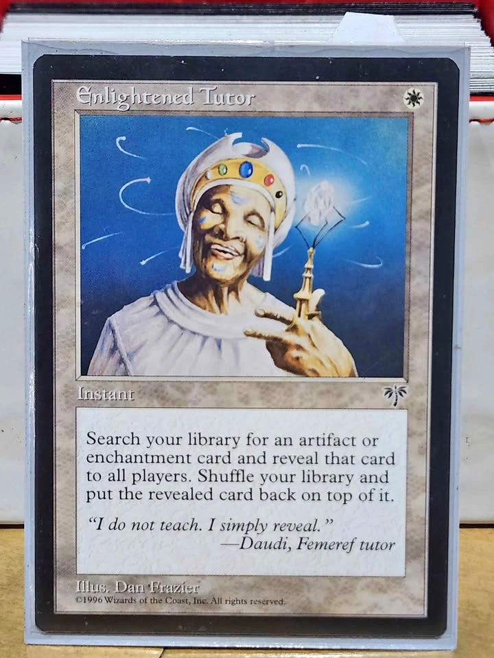 Enlightened Tutor - Mirage - MTG (1996)