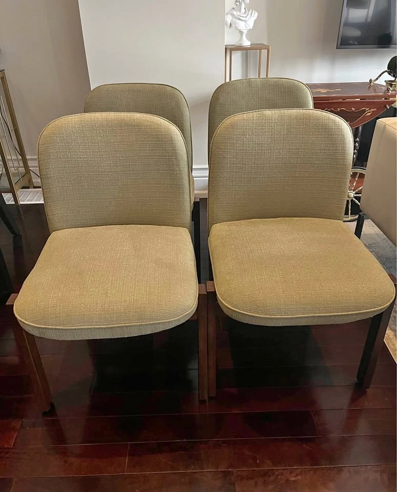 Set of 4 Upholstered Chairs