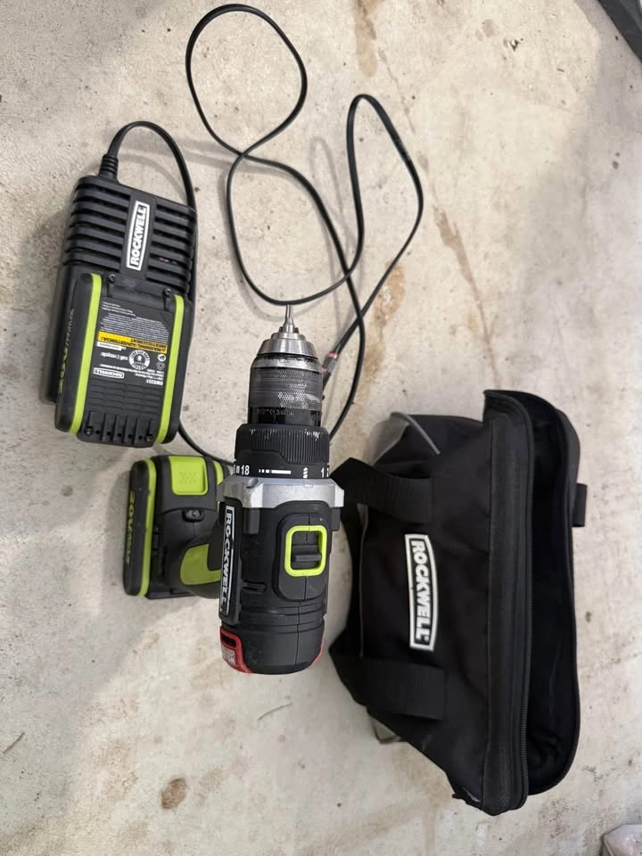 Rockwell 20V Max Brushless Drill/Driver Kit w/ 2 Batteries - photo 2