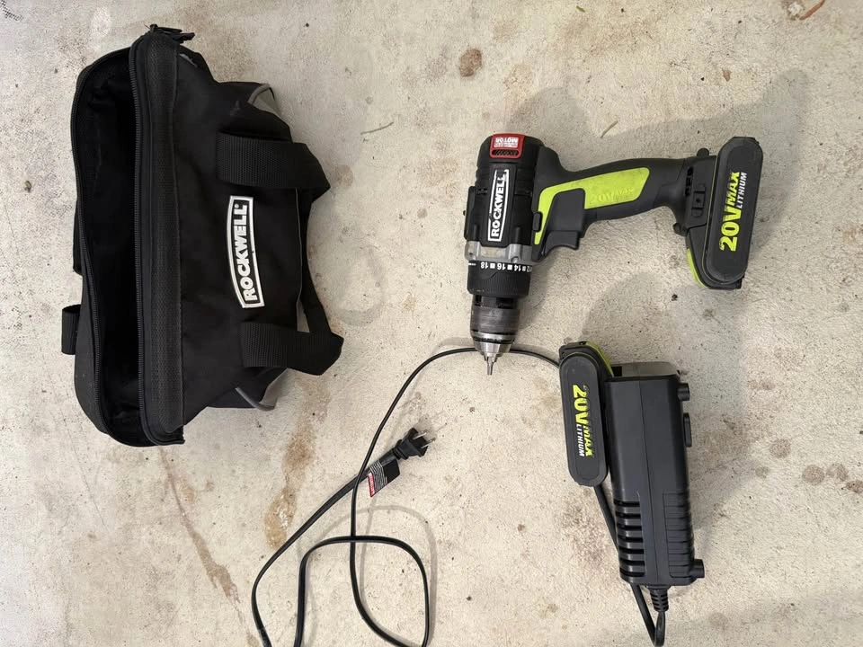 Rockwell 20V Max Brushless Drill/Driver Kit w/ 2 Batteries - photo 3