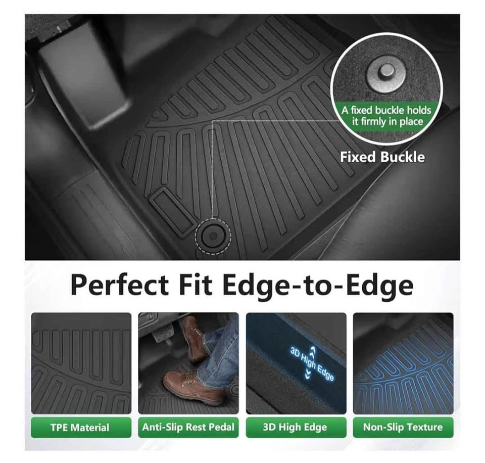 Chrysler Pacifica Floor Mats & Cargo Liner (2017-2026) - photo 2