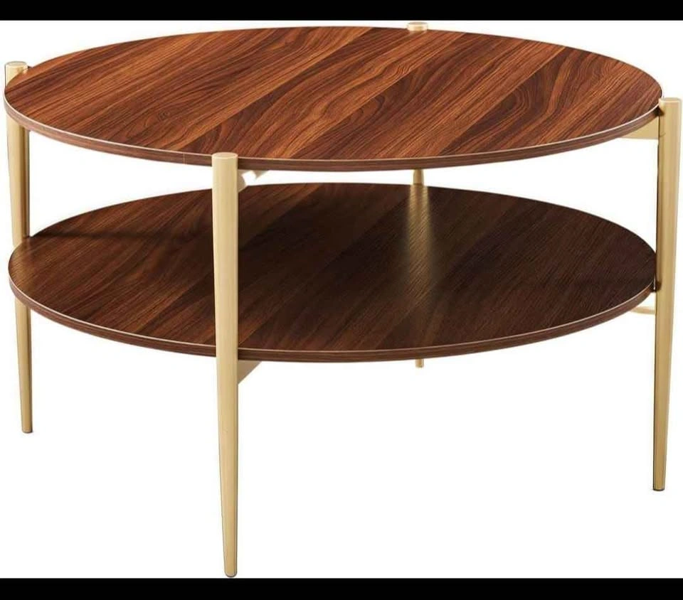 Brand New Round Glass Coffee Table - Mid-Century Modern - photo 3
