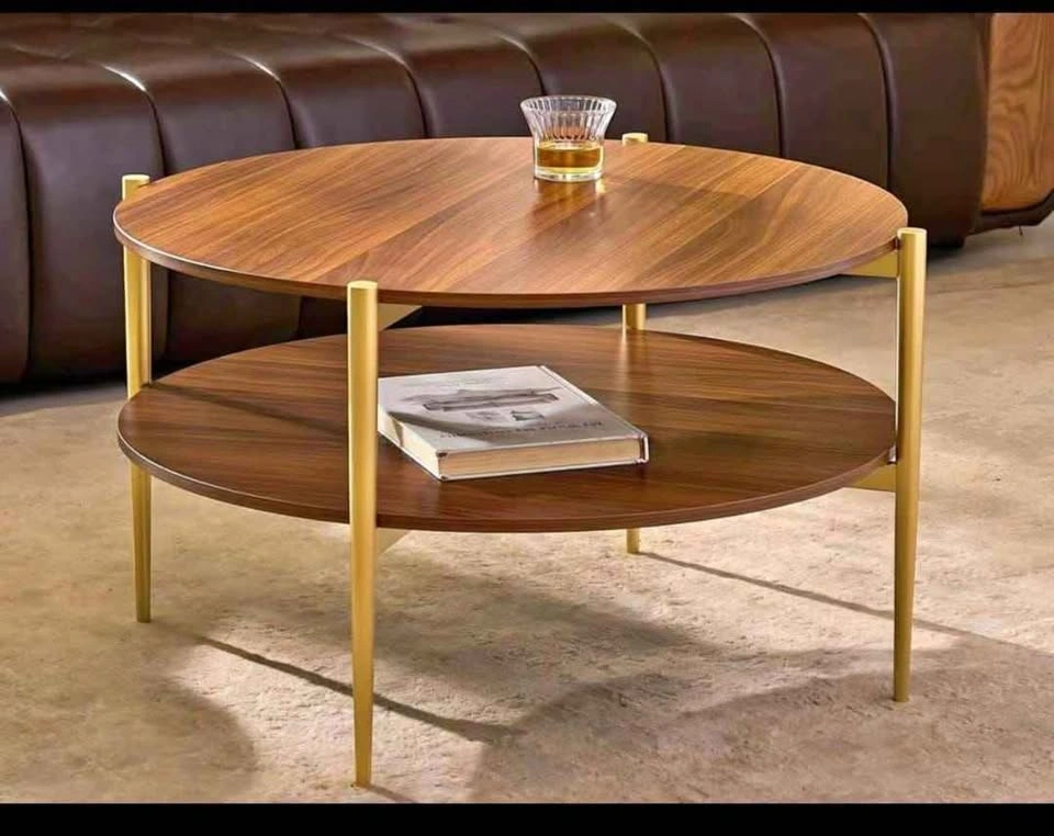 Brand New Round Glass Coffee Table - Mid-Century Modern - photo 4
