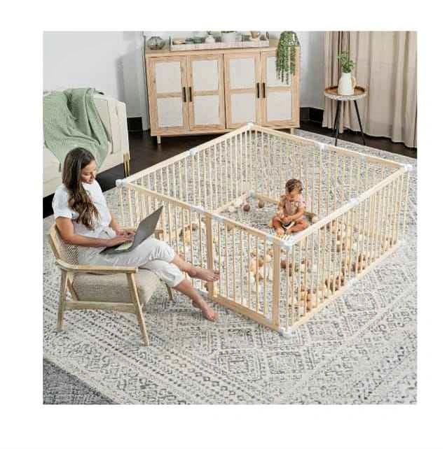 Comfy Cubs Baby Playpen & Gate