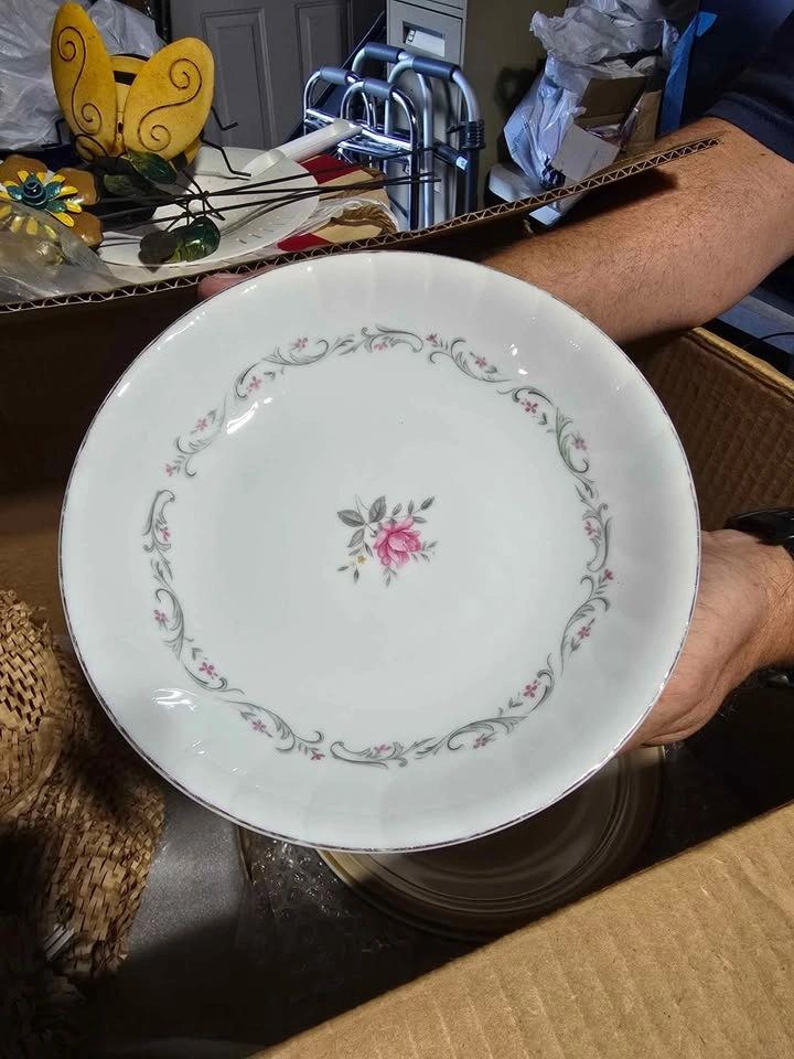 Vintage Royal Swirl Japan China Pink Rose Bowls (10) - photo 2