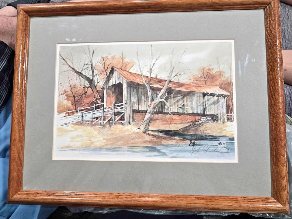Vintage Mark Polomchak Print. Signed 644/800