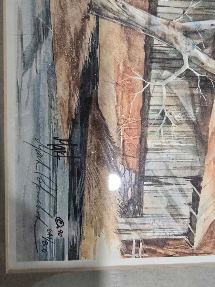 Vintage Mark Polomchak Print. Signed 644/800 - photo 2
