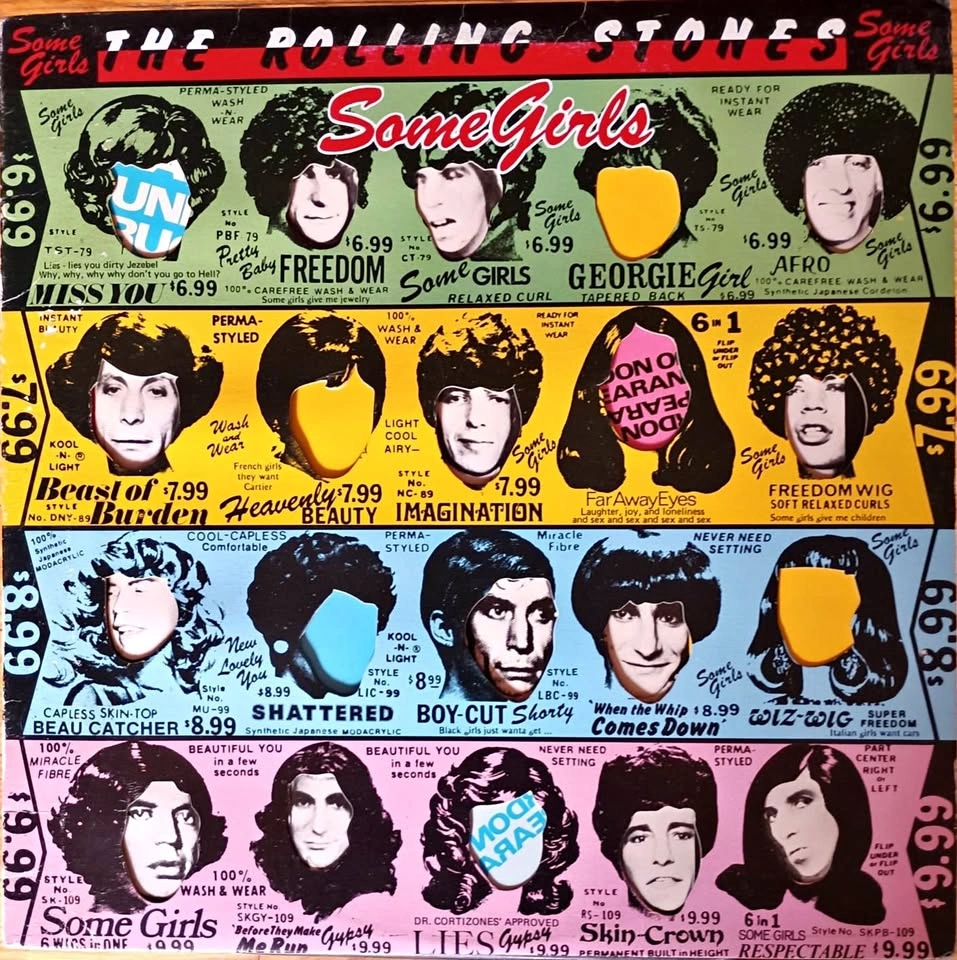 Rolling Stones - Some Girls LP - 1978 - 2nd Cdn.version - VG+/G+