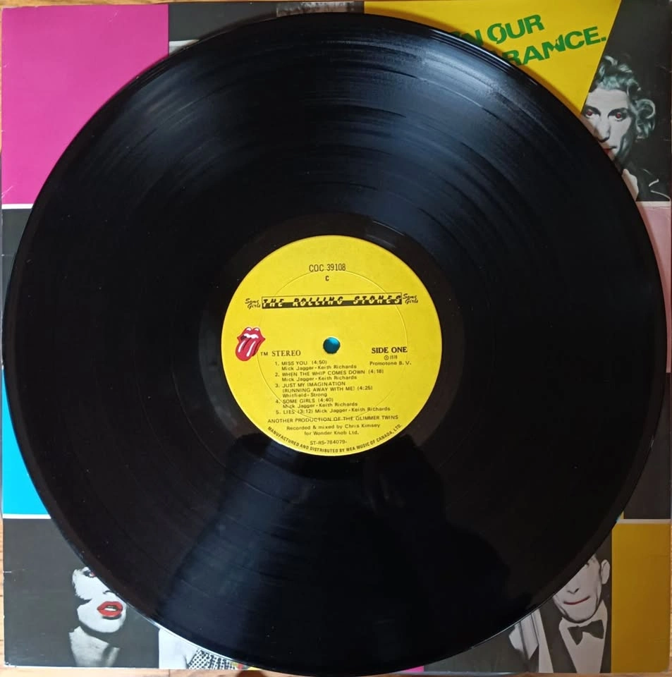 Rolling Stones - Some Girls LP - 1978 - 2nd Cdn.version - VG+/G+ - photo 4