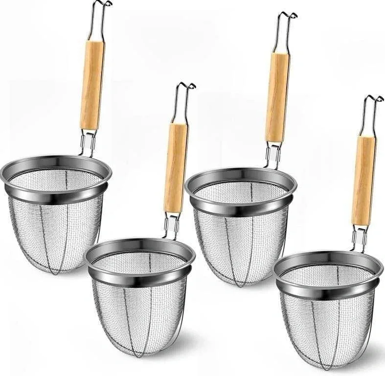 Patelai 2 Pcs Pasta Strainer Basket 5.5"