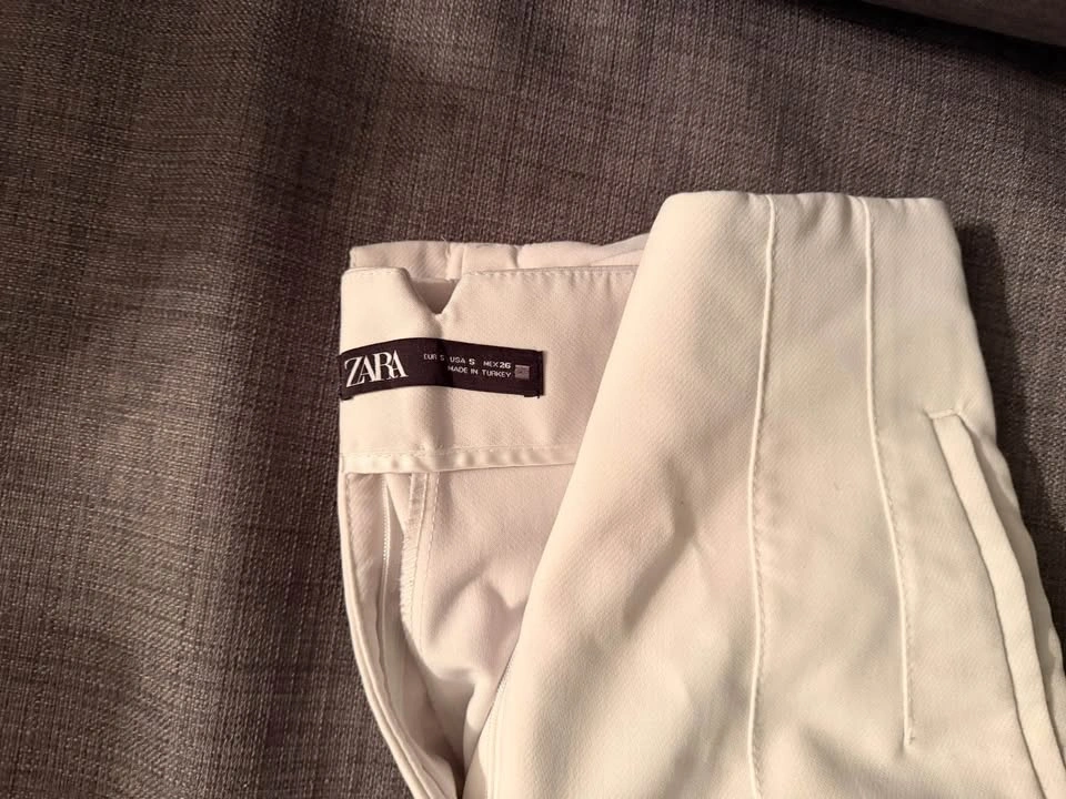 White Zara Dress Pants - photo 2